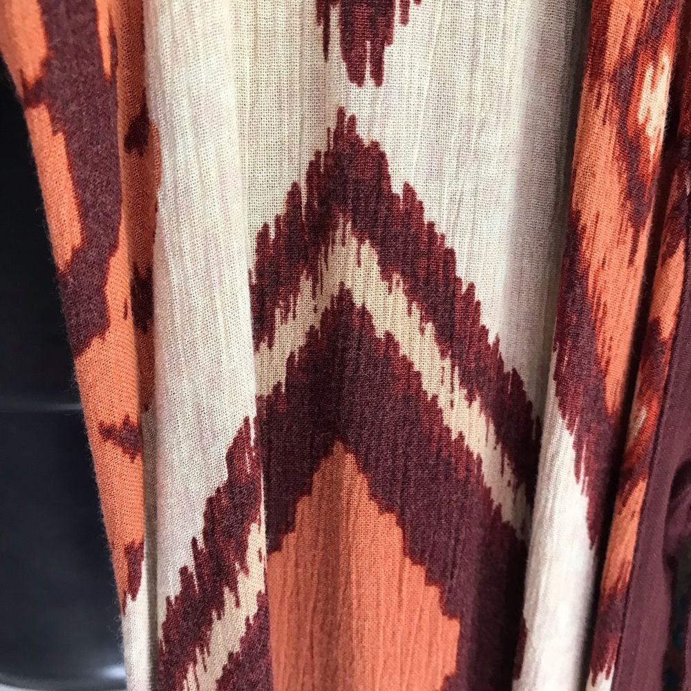 Soft Surroundings Open Tunic/ Caftan With Tassel … - image 6